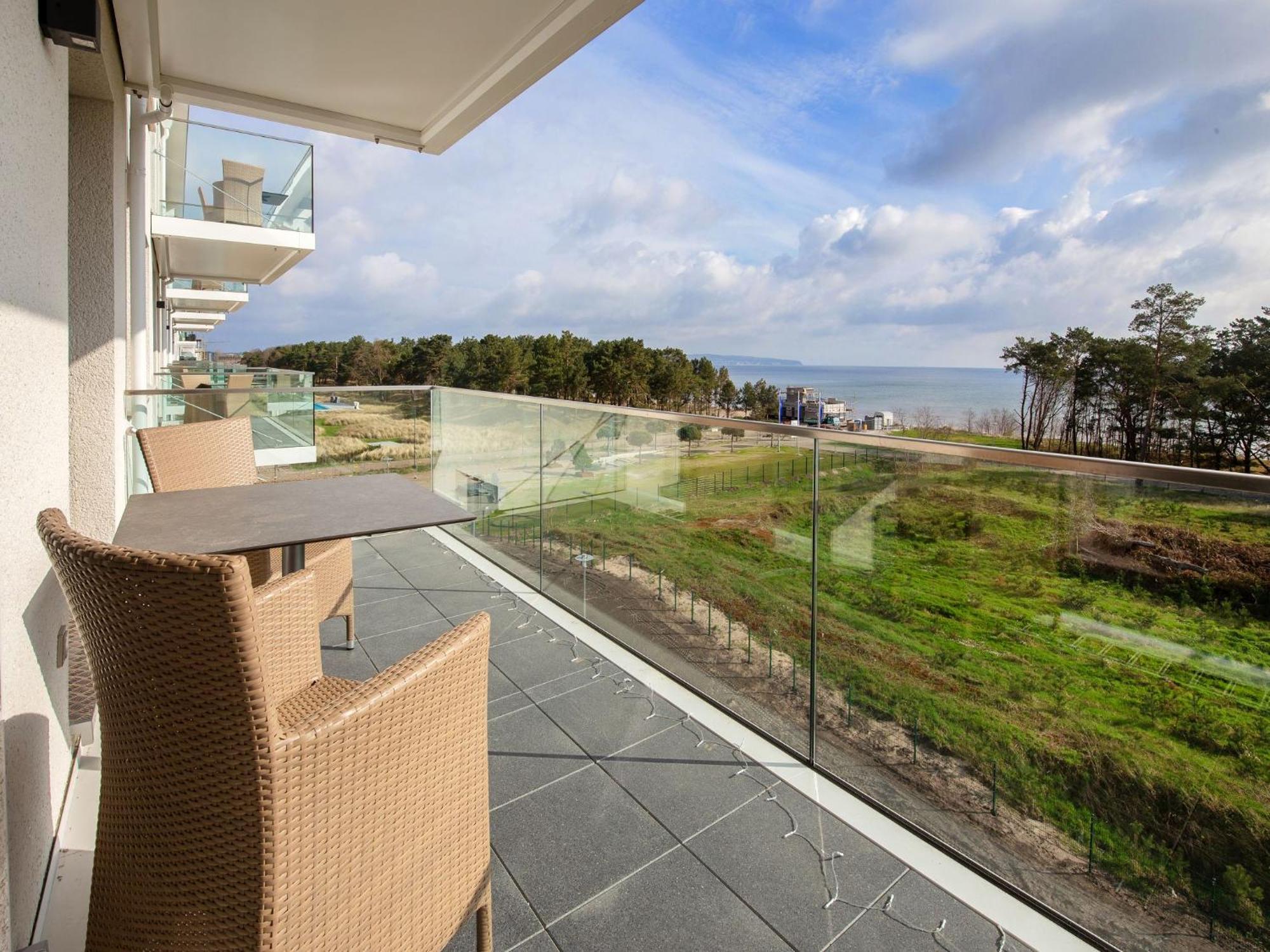 Duenenresidenz Prora - Ferienwohnung Mit Meerblick, 2 Schlafzimmern, Sauna Und Balkon Np-404 บินซ์ ภายนอก รูปภาพ